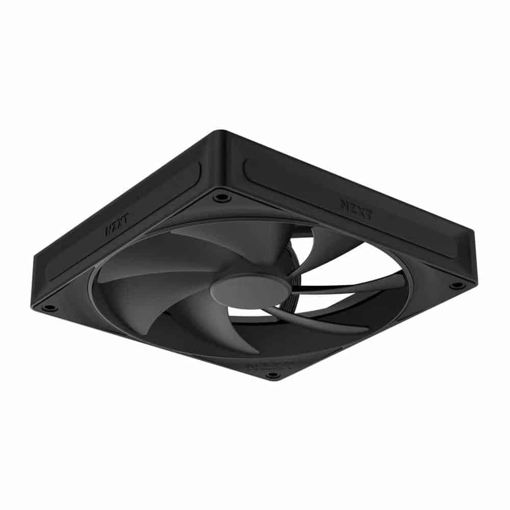 (image for) NZXT F140P V2 Black Static Pressure Single 140mm PWM Fan